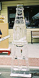 Catsup Bottle Ice Sculpture