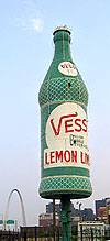 Vess Soda bottle