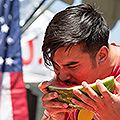 Collinsville Hot Dog Eating Contest